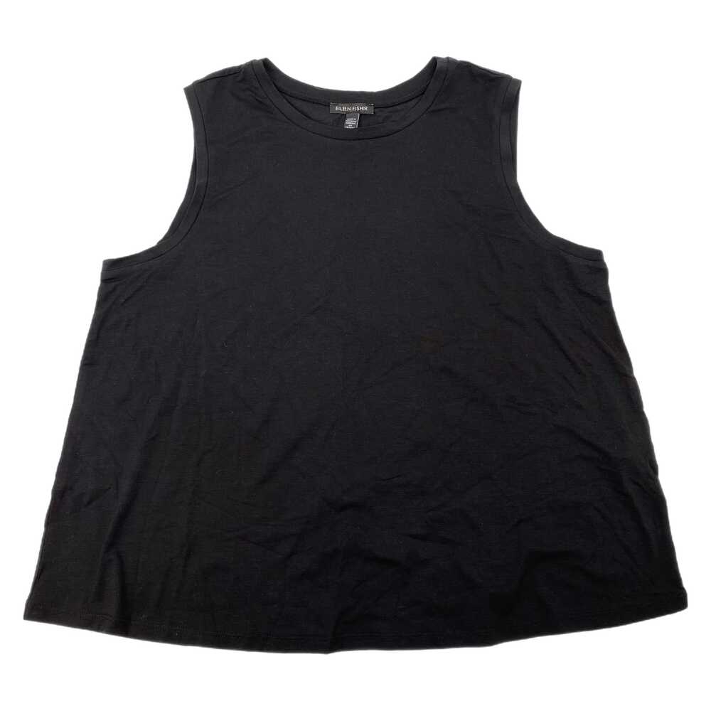 Eileen Fisher Black Sleeveless Tank Top | Womens M